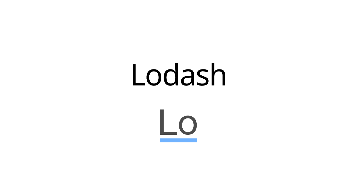 Difference - Lodash Documentation